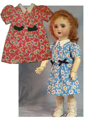 Presentation 1946 Dress & Bloomers - Old B Doll Clothing Company